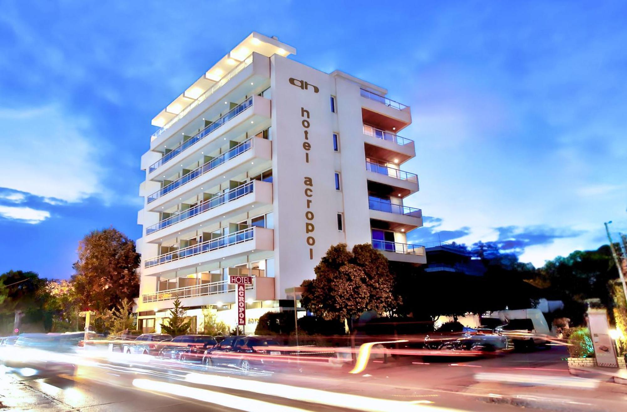 Acropol Hotel Athén Kültér fotó